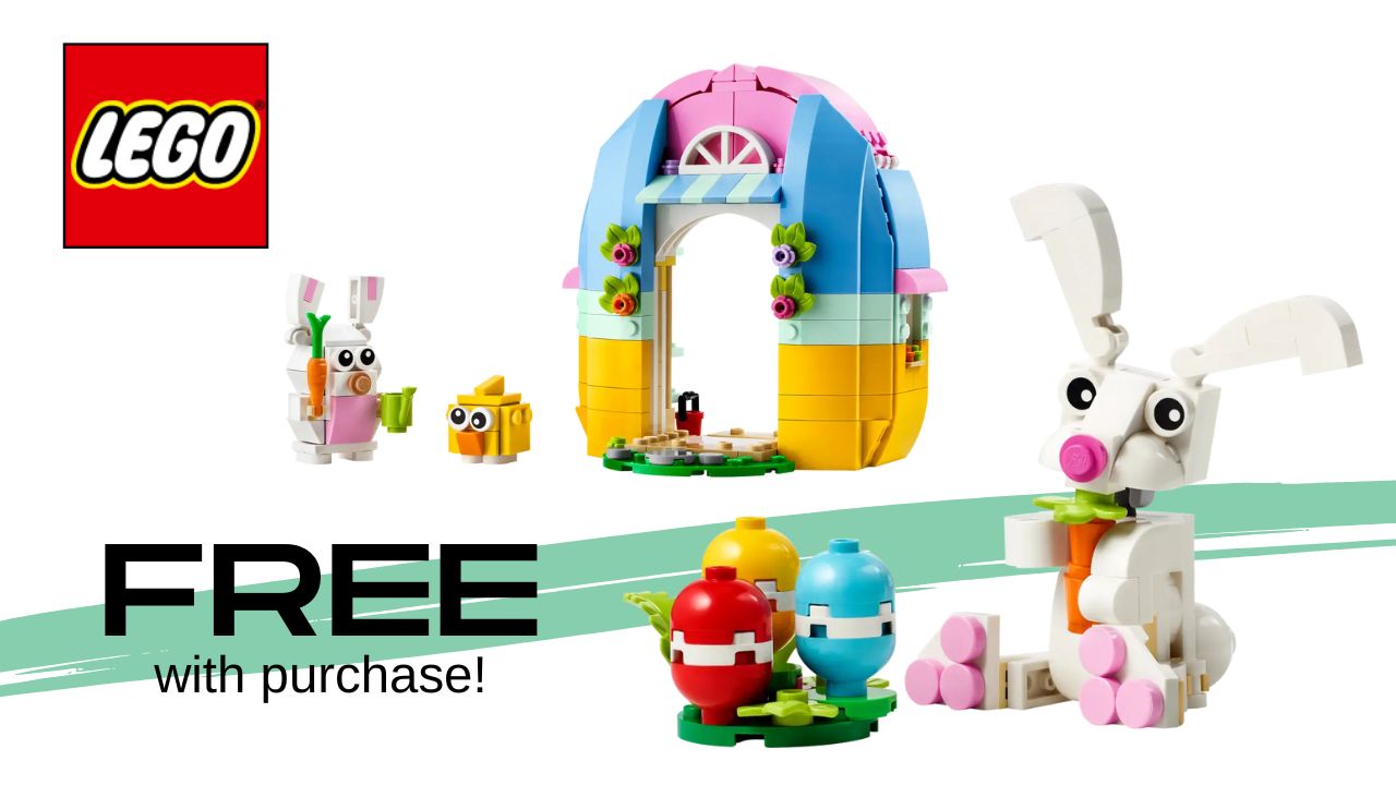 LEGO Sale + FREE Easter Creator Pack with $40+ Purchase