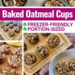 Portion-Sized Freezer-Friendly Baked Oatmeal