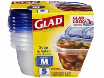 GladWare Soup & Salad Food Storage Containers