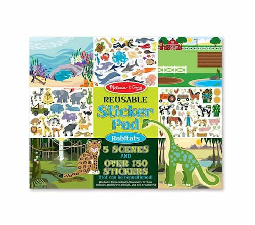 Melissa & Doug Reusable Sticker Pad