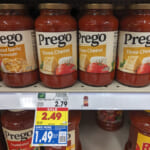 Prego Pasta Sauce Just $1.49 At Kroger