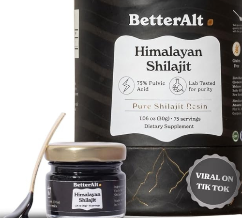 Today Only! Pure Himalayan Shilajit Resin High Potency Gold Grade for Men & Women $31.99 (Reg. $39.99)