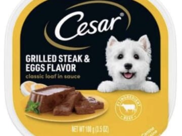 Cesar Wet Dog Food Trays