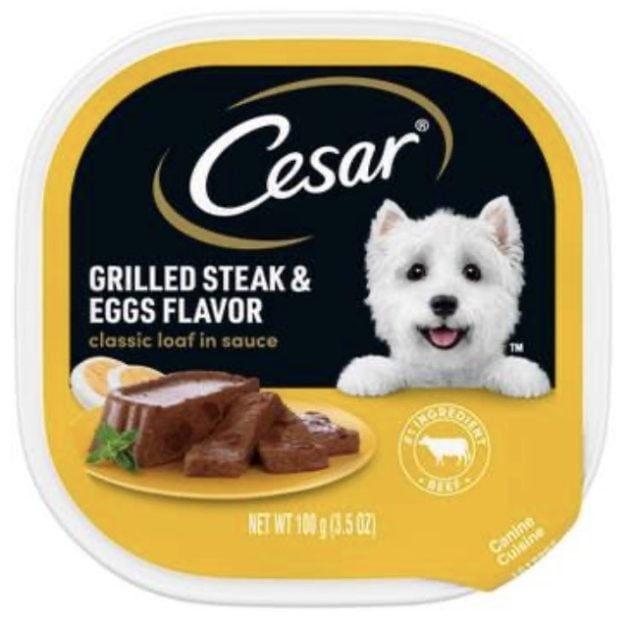 Cesar Wet Dog Food Trays