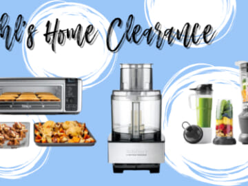 Kohl’s Home Appliances Sale + Last Day for 20% off & Cash Back!