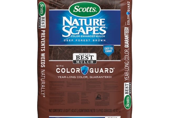 Scotts Nature Scapes Color Enhanced 1.5-Cu. Ft. Mulch for $3 + pickup