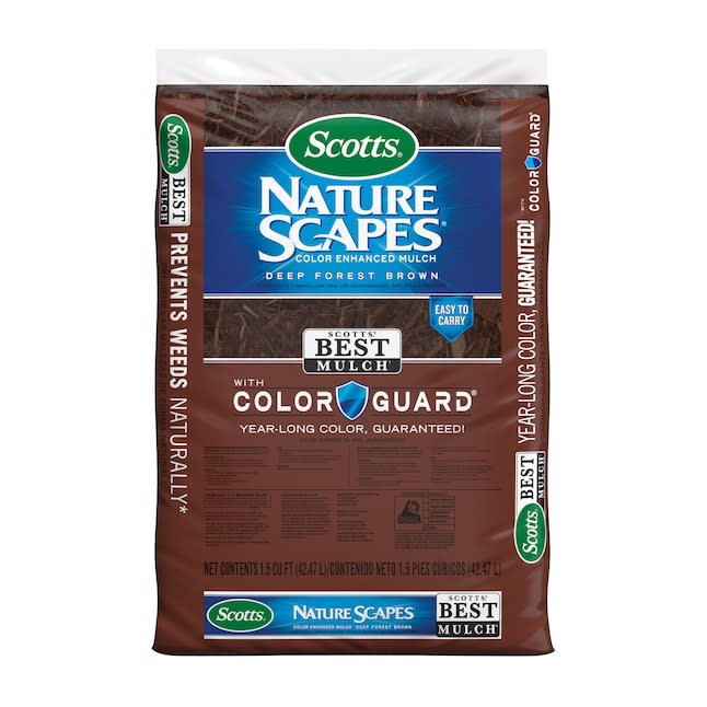Scotts Nature Scapes Color Enhanced 1.5-Cu. Ft. Mulch for $3 + pickup