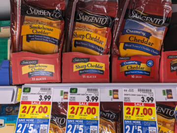 Sargento Cheese Slices Just $2.50 Per Pack At Kroger