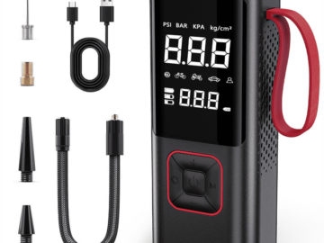 CarLuck Cordless Tire Inflator for $22 + free shipping w/ $35