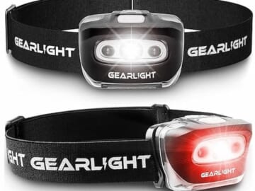 GearLight 2Pack LED Headlamp