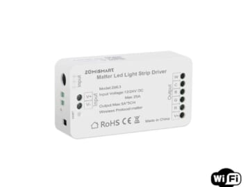 Zemismart Matter Over WiFi LED Strip Light Controller for $13 + $2 shipping
