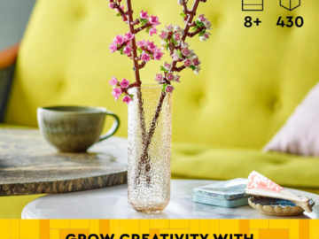 LEGO 430-Piece Cherry Blossoms Celebration Gift $11.99 (Reg. $15)