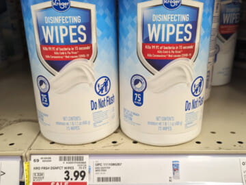 Kroger Disinfecting Wipes Just $2.79 At Kroger