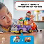 LEGO Super Mario Bowser’s Muscle Car 458-Piece Expansion Set $23.99 (Reg. $30)