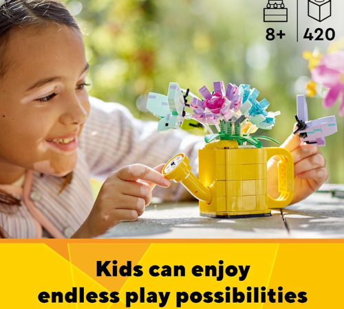 LEGO Creator 420-Piece 3-in-1 Flowers in Watering Can Building Toy $23.99 (Reg. $30)