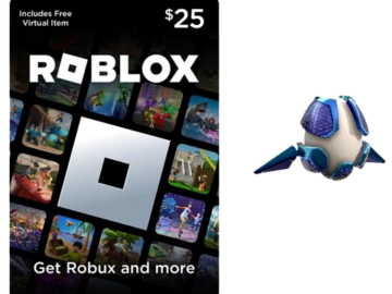 Roblox Digital Gift Card at Walmart: 15% off w/ free virtual item
