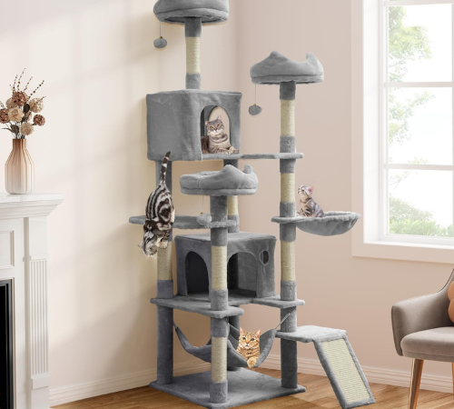 Make the ultimate sanctuary for any indoor cat with YITAHOME Cat Tree Tower for Indoor Cats for just $87.98 After Code ( Reg. $109.98) + Free Shipping
