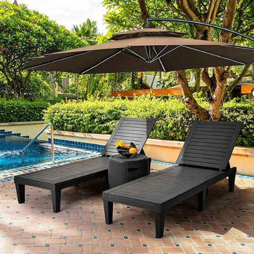Create a serene retreat in your backyard with YITAHOME Patio Chaise Lounge Set of 2 for just $102.59 After Coupon (Reg. $170.99) + Free Shipping