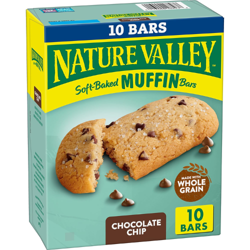 Nature Valley 10-Count Soft-Baked Chocolate Chip Muffin Bars as low as $2.43 when you by 4 After Coupon (Reg. $6.78) + Free Shipping – 24¢/Bar