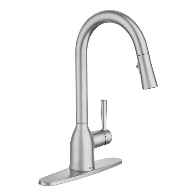 Moen Adler 1- or 3-Hole Modern Single Handle Pull-down Kitchen Faucet for $139 + free shipping