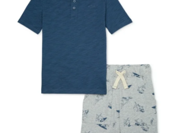 365 Kids from Garanimals 2-Piece Boys’ Henley Shirt & Shorts Outfit Set $5.09 (Reg. $10) – Various Colors & Sizes