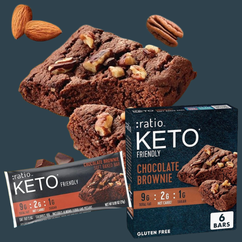 :ratio KETO Friendly 6-Count Soft Baked Bars, Chocolate Brownie as low as $4.19/Box After Coupon when you buy 4 (Reg. $7) + Free Shipping – 70¢/Bar