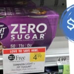 Get 4-Packs of Dannon Light + Fit Yogurt for $1.75