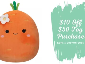 Kohl’s Reward Members | $10 Off $50 Toy Purchase