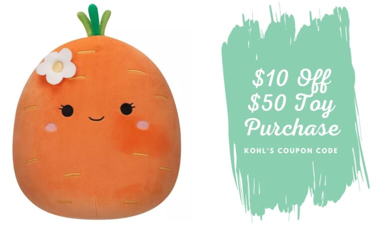 Kohl’s Reward Members | $10 Off $50 Toy Purchase