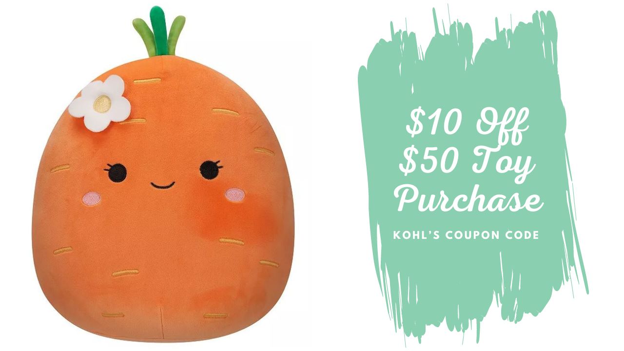 Kohl’s Reward Members | $10 Off $50 Toy Purchase