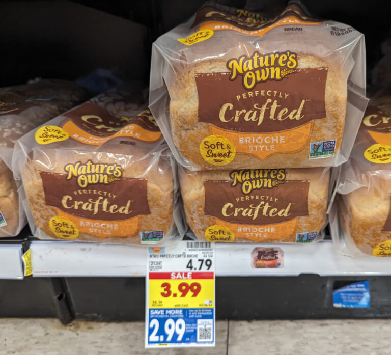 Nature’s Own Perfectly Crafted Bread Just $2.99 At Kroger