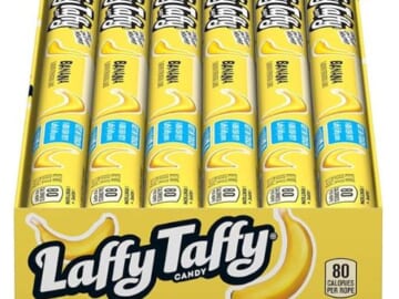 Laffy Taffy 24-Pack Banana Flavor Rope Candy as low as $10.18 Shipped Free (Reg. $12.62) – 42¢ Each