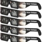Solar Eclipse Glasses 5-Pack for $8 + free shipping