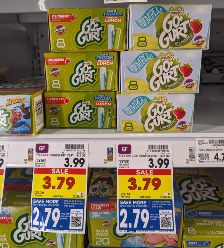 Yoplait Go-Gurt 8-Pack Just $2.79 At Kroger
