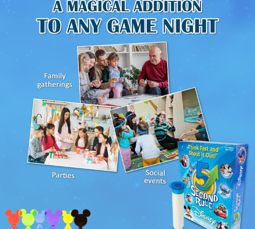 PlayMonster 5 Second Rule Game Disney Edition $6.86 when you buy 2 (Reg. $20)