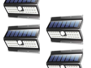 Enhance the safety and aesthetics of your home’s exterior with this Wireless Waterproof Security Solar Motion Sensor Light for just $23.58 After Code (Reg. $48.99) + Free Shipping