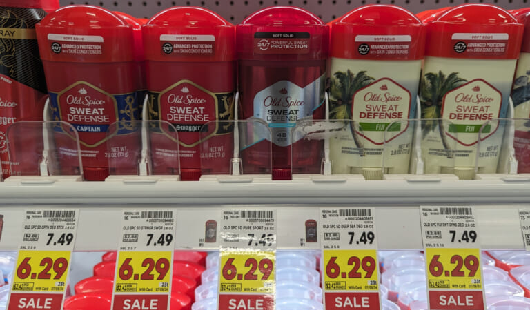 Old Spice Deodorant As Low As $3.79 At Kroger (Regular Price $7.49)