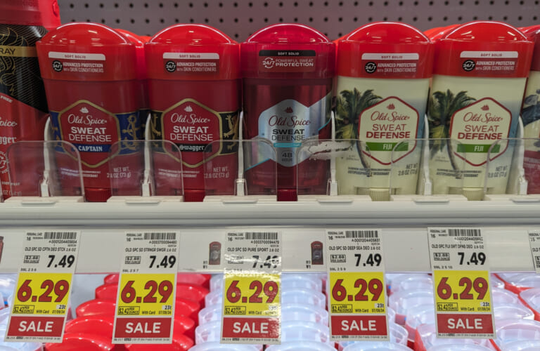 Old Spice Deodorant As Low As $3.79 At Kroger (Regular Price $7.49)