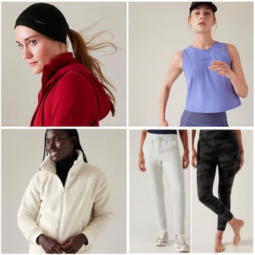 Rare Discounts on Athleta Tanks, Leggings, Jackets, plus more!