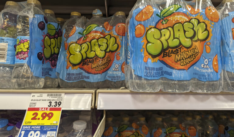 Splash Blast Just $1.99 Per 6-Pack At Kroger