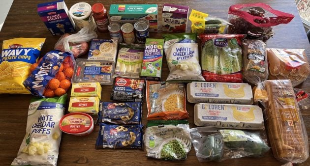 Gretchen’s $122 Grocery Shopping Trip and Weekly Menu Plan for 6!