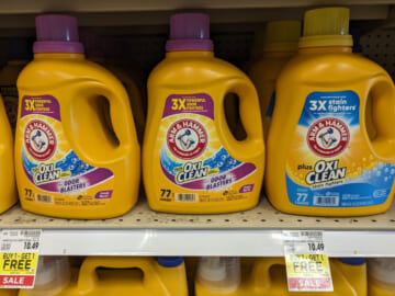 Don’t Miss Your Chance To Grab A Super Deal On ARM & HAMMER™ Plus OxiClean™ Liquid Laundry Detergent