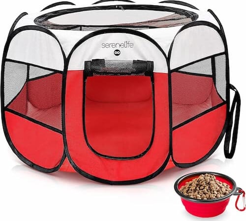 On-The-Go Foldable Portable Pet Tent only $17.99 (Reg. $33!)