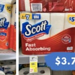 $3.75 Scott Paper Towels & Bath Tissue at Walgreens