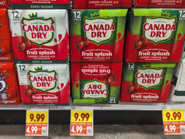 Coca-Cola, Pepsi, Mountain Dew or Canada Dry 12-Packs Just $4.99 Each At Kroger – Half Price