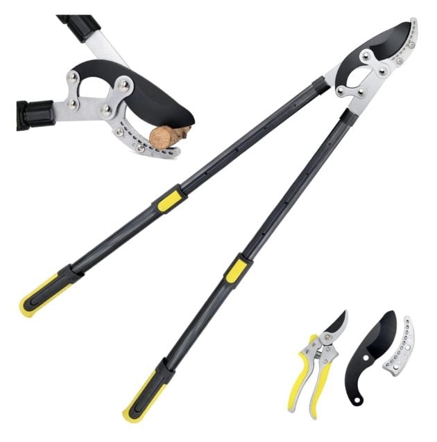 Extendable Anvil Loppers Shears