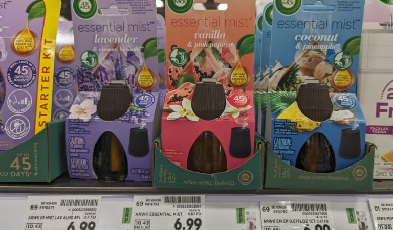 Air Wick Essential Mist Refills Just $3.99 At Kroger (Regular Price $6.99)