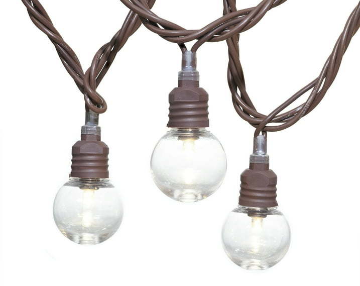 Mainstays 50-Ct. LED Globe Outdoor String Lights for $12 + free shipping w/ $35