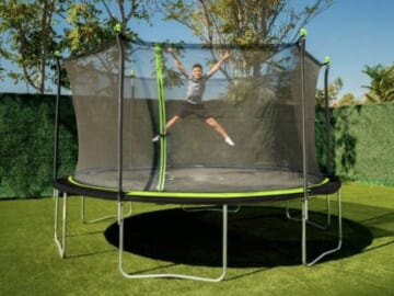 Bounce Pro 14ft Trampoline With Enclosure Combo
