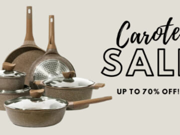 Walmart | Carote Cookware and Knives up to 70% off!